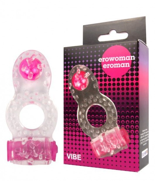 Прозрачное эрекционное кольцо Erowoman-Eroman - Bior toys - в Тюмени купить с доставкой