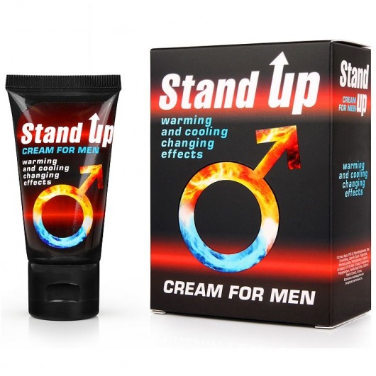 Возбуждающий крем для мужчин Stand Up - 25 гр. - Биоритм - купить с доставкой в Тюмени
