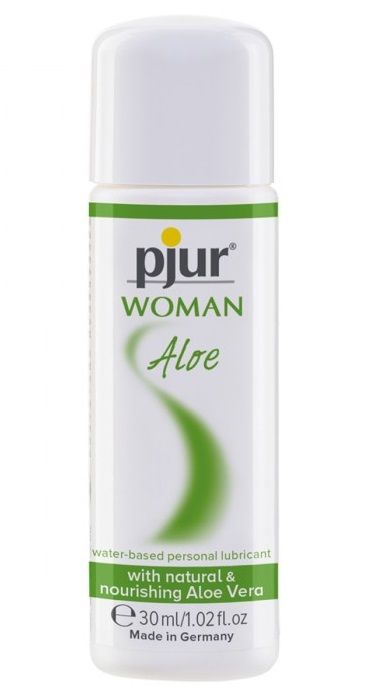 Лубрикант на водной основе pjur WOMAN Aloe - 30 мл. - Pjur - купить с доставкой в Тюмени