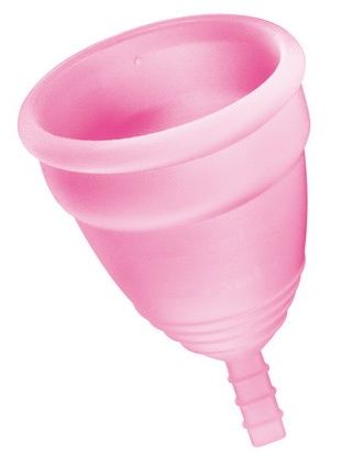 Розовая менструальная чаша Yoba Nature Coupe - размер L - Yoba - купить с доставкой в Тюмени