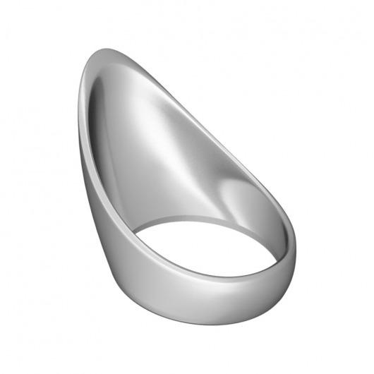 Серебристое эрекционное кольцо № 4 - Джага-Джага - в Тюмени купить с доставкой