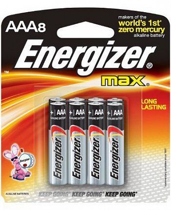 Батарейки Energizer MAX AAA/LR03 1,5V - 8 шт. - Energizer - купить с доставкой в Тюмени