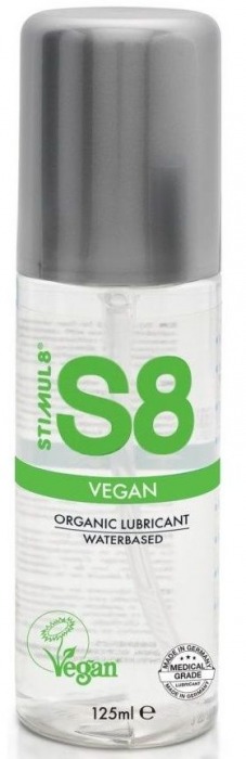 Веганский лубрикант на водной основе S8 Vegan Lube - 125 мл. - Stimul8 - купить с доставкой в Тюмени