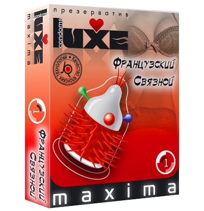 Презерватив LUXE Maxima  Французский связной  - 1 шт. - Luxe - купить с доставкой в Тюмени
