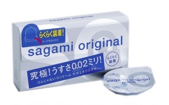 Ультратонкие презервативы Sagami Original QUICK - 6 шт. - Sagami - купить с доставкой в Тюмени