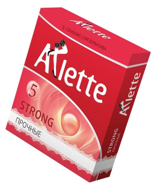 Ультрапрочные презервативы Arlette Strong - 3 шт. - Arlette - купить с доставкой в Тюмени