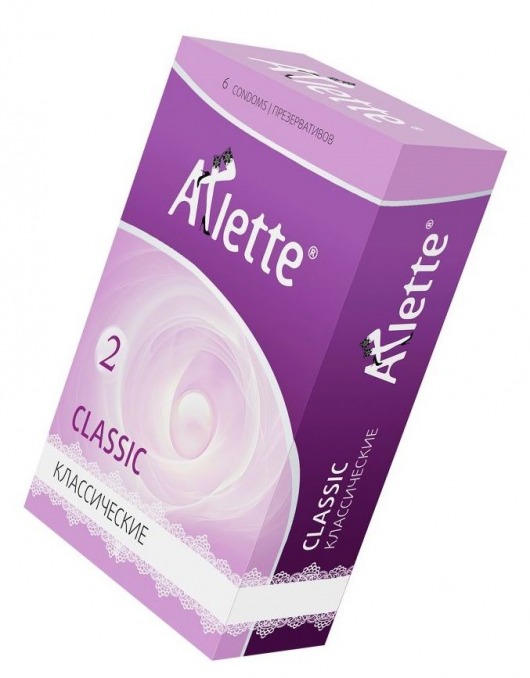 Классические презервативы Arlette Classic - 6 шт. - Arlette - купить с доставкой в Тюмени