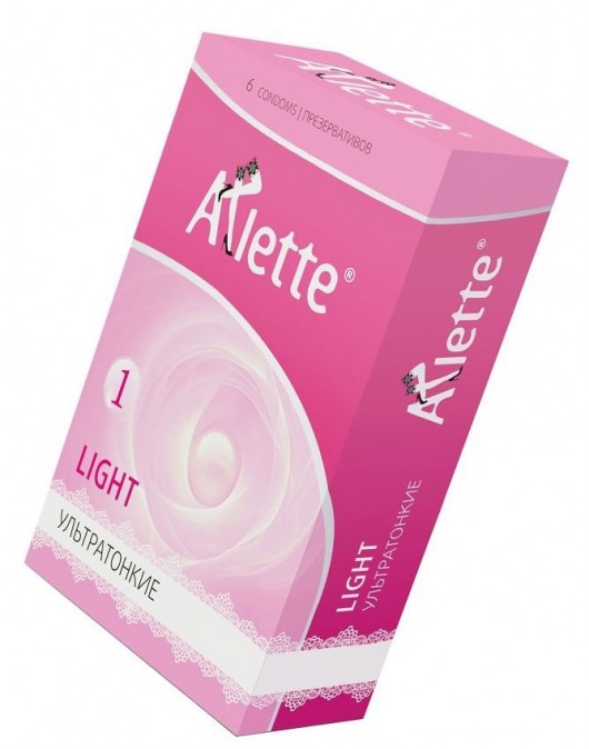 Ультратонкие презервативы Arlette Light - 6 шт. - Arlette - купить с доставкой в Тюмени