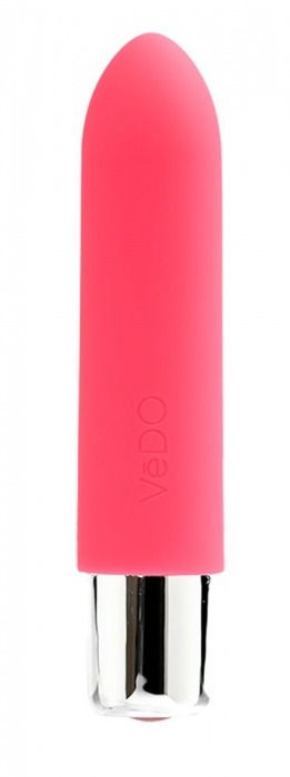 Розовая вибропуля VeDO Bam Mini - 9,5 см. - VeDO
