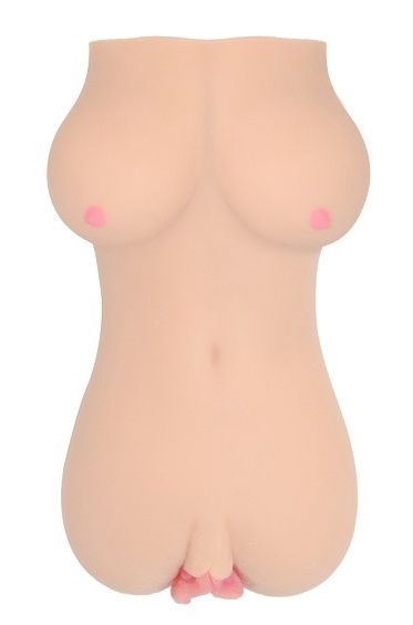 Телесный мастурбатор-вагина Clara OnaHole с имитацией груди - KOKOS - в Тюмени купить с доставкой