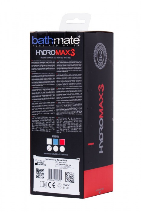 Прозрачная гидропомпа HydroMAX3 - Bathmate - в Тюмени купить с доставкой