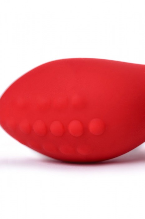 Красный силиконовый вибростимулятор простаты Proman - 12,5 см. - ToyFa - в Тюмени купить с доставкой