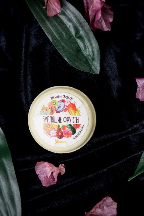 Бомбочка для ванны «Бурлящие фрукты» с ароматом экзотических фруктов - 70 гр. -  - Магазин феромонов в Тюмени