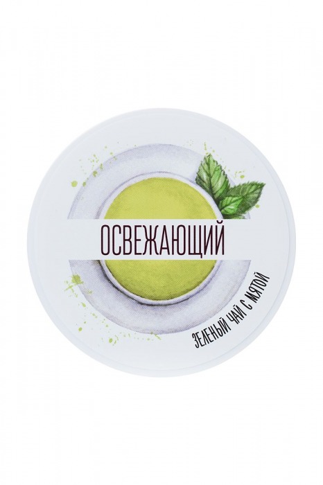 Скраб для тела «Освежающий» с ароматом зелёного чая и мяты - 200 гр. -  - Магазин феромонов в Тюмени