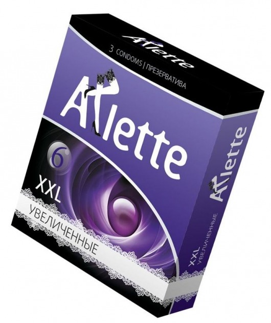 Презервативы Arlette XXL увеличенного размера - 3 шт. - Arlette - купить с доставкой в Тюмени
