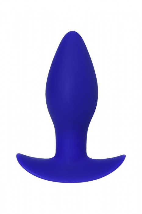 Синяя анальная вибровтулка Fancy - 10,7 см. - ToyFa