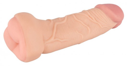 Телесная насадка-мастурбатор 2-in-1 Extension Masturbator - 21 см. - Orion - в Тюмени купить с доставкой