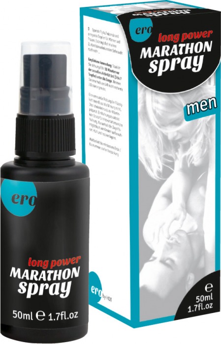 Пролонгирующий спрей для мужчин Long Power Marathon Spray - 50 мл. - Ero - купить с доставкой в Тюмени