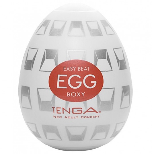 Мастурбатор-яйцо EGG Boxy - Tenga - в Тюмени купить с доставкой