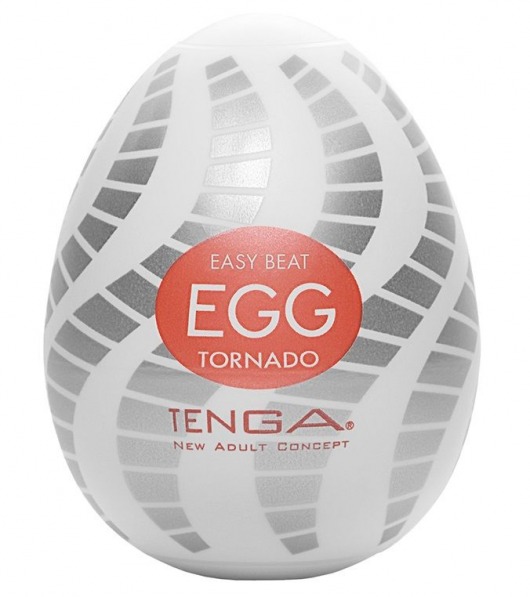 Мастурбатор-яйцо EGG Tornado - Tenga - в Тюмени купить с доставкой