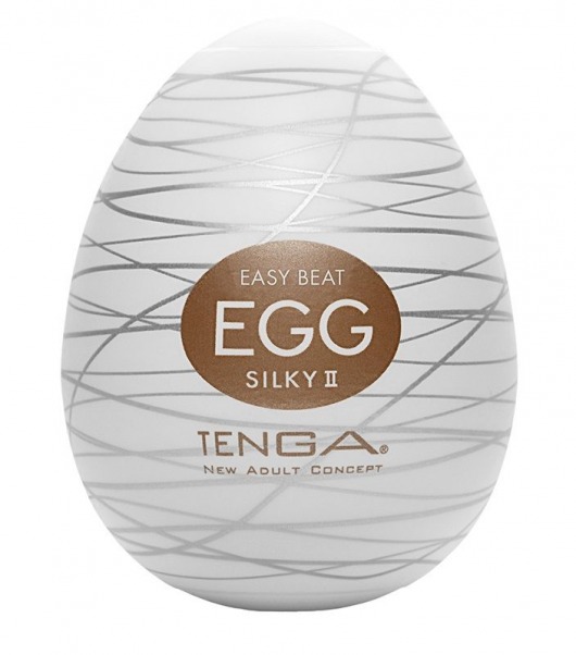 Мастурбатор-яйцо EGG Silky II - Tenga - в Тюмени купить с доставкой