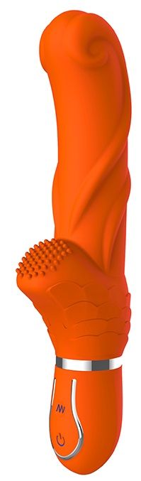 Оранжевый вибратор ORANGE PERFECTION - 22 см. - Dream Toys