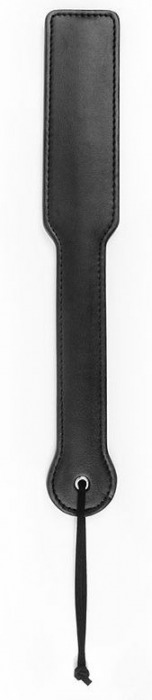 Черная гладкая шлепалка NOTABU с широкой ручкой - 32 см. - Bior toys - купить с доставкой в Тюмени