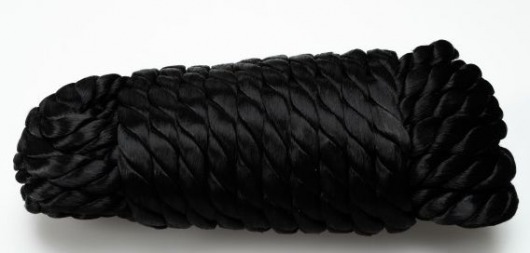 Черная нейлоновая веревка для связывания - 5,5 м. - Джага-Джага - купить с доставкой в Тюмени