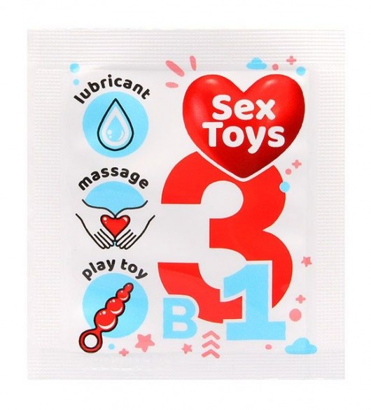 Гель-лубрикант на водной основе Sex Toys - 4 гр. - Биоритм - купить с доставкой в Тюмени