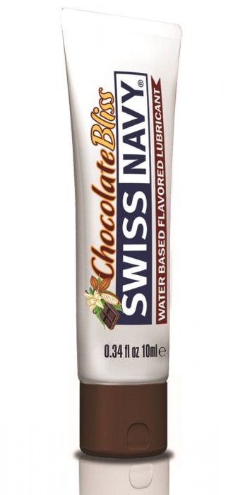 Лубрикант с ароматом шоколада Swiss Navy Chocolate Bliss Lube - 10 мл. - Swiss navy - купить с доставкой в Тюмени