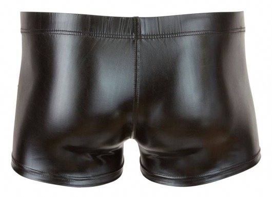 Мужские трусы-шорты из wet-look материала с эрекционным кольцом - Orion купить с доставкой