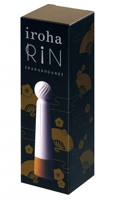Нежно-розовый вибратор с шаровидной мягкой головкой Iroha Rin - 14,8 см. - Tenga