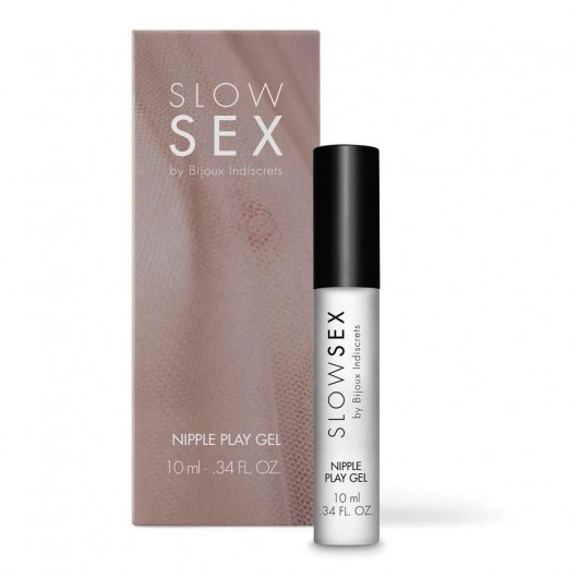 Возбуждающий гель для сосков Slow Sex Nipple Play Gel - 10 мл. - Bijoux Indiscrets - купить с доставкой в Тюмени