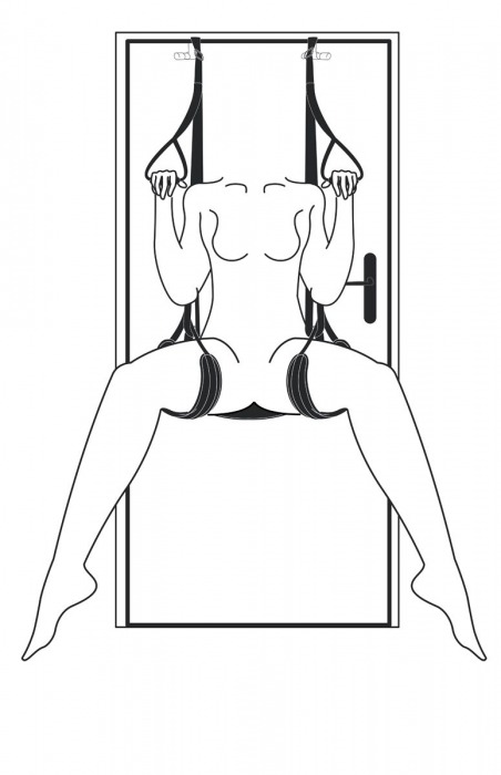 Секс-качели с фиксацией на двери Easytoys Leg   Bum Support Over The Door Swing - EDC Wholesale - купить с доставкой в Тюмени