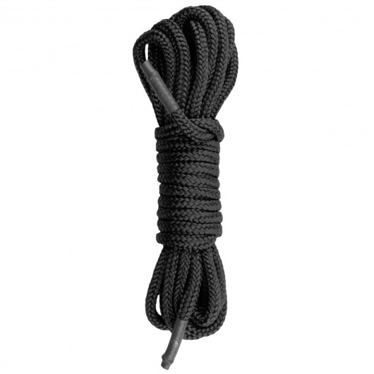 Черная веревка для бондажа Easytoys Bondage Rope - 5 м. - Easy toys - купить с доставкой в Тюмени