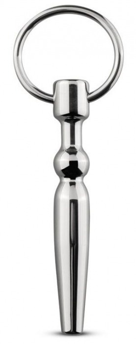 Уретральный стимулятор Sinner Hollow Penis Plug with Ring - 11 см. - EDC - купить с доставкой в Тюмени