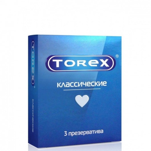 Гладкие презервативы Torex  Классические  - 3 шт. - Torex - купить с доставкой в Тюмени