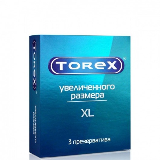 Презервативы Torex  Увеличенного размера  - 3 шт. - Torex - купить с доставкой в Тюмени