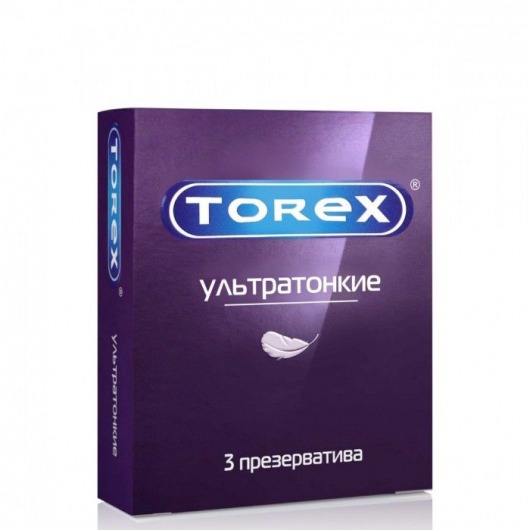 Презервативы Torex  Ультратонкие  - 3 шт. - Torex - купить с доставкой в Тюмени