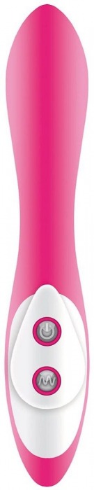 Розовый вибростимулятор простаты LArque Prostate Massager - 17,8 см. - Adam & Eve - в Тюмени купить с доставкой