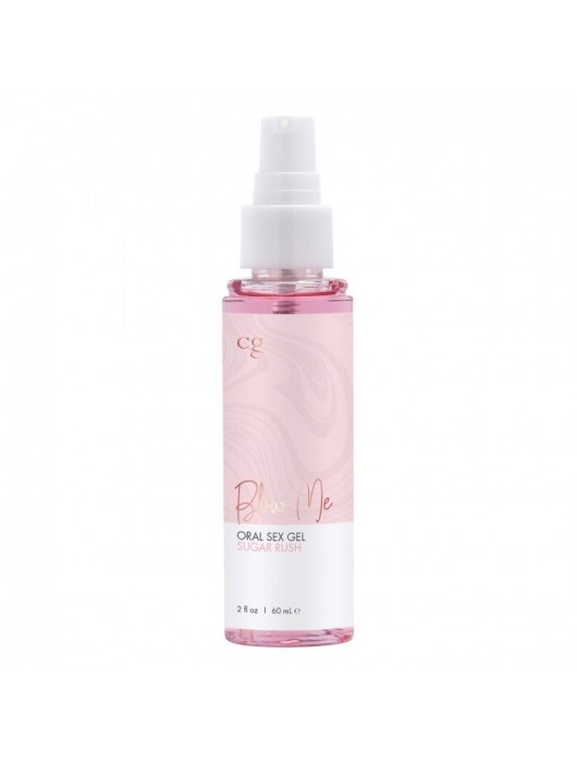 Гель для орального секса Sugar Rush с ароматом сладкой ваты - 60 мл. - CG - купить с доставкой в Тюмени