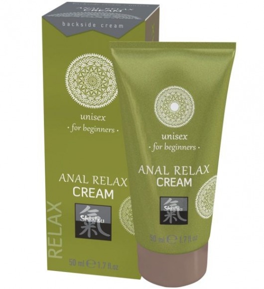 Анальный крем Anal Relax Cream - 50 мл. - Shiatsu - купить с доставкой в Тюмени
