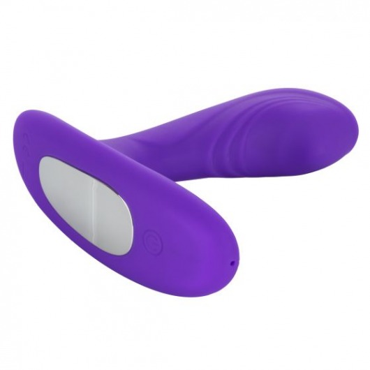 Фиолетовый вибромассажёр простаты Silicone Remote Pinpoint Pleaser - California Exotic Novelties - в Тюмени купить с доставкой