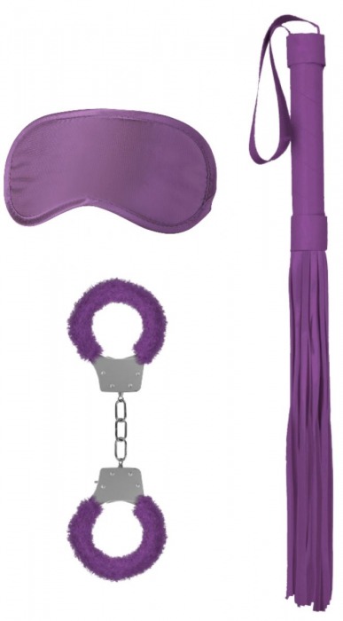 Фиолетовый набор для бондажа Introductory Bondage Kit №1 - Shots Media BV - купить с доставкой в Тюмени