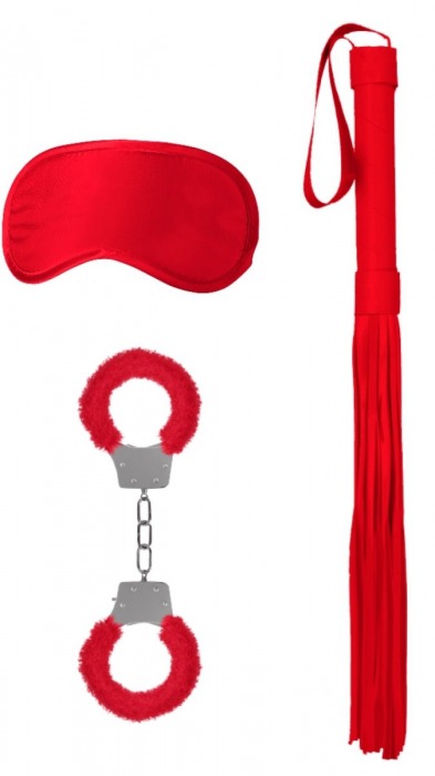 Красный набор для бондажа Introductory Bondage Kit №1 - Shots Media BV - купить с доставкой в Тюмени