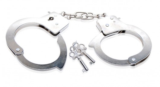 Металлические наручники Beginner s Metal Cuffs - Pipedream - купить с доставкой в Тюмени
