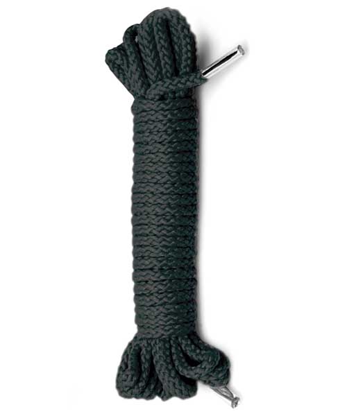 Черная веревка для связывания Bondage Rope - Pipedream - купить с доставкой в Тюмени