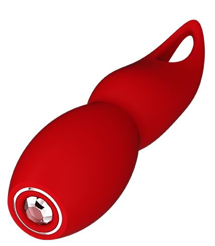 Красный клиторальный стимулятор FULLA - 13 см. - Dream Toys
