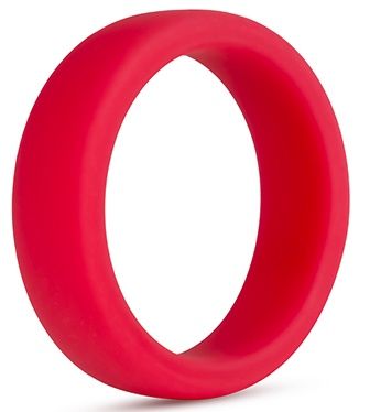 Красное эрекционное кольцо Silicone Go Pro Cock Ring - Blush Novelties - в Тюмени купить с доставкой
