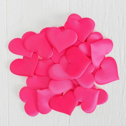 Набор розовых декоративных сердец - 25 шт. - Сима-Ленд - купить с доставкой в Тюмени